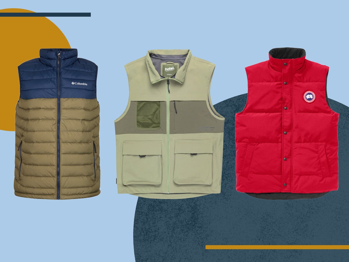 Best men’s gilets Down, synthetic and fleece designs for core warmth The Independent